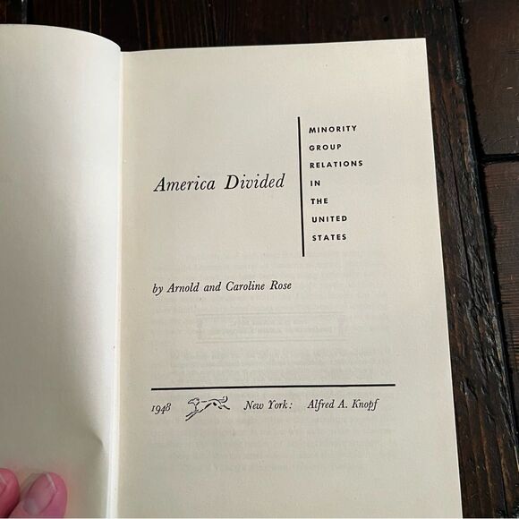 América Divided by Arnold and Caroline Rose - Picture 1 of 6